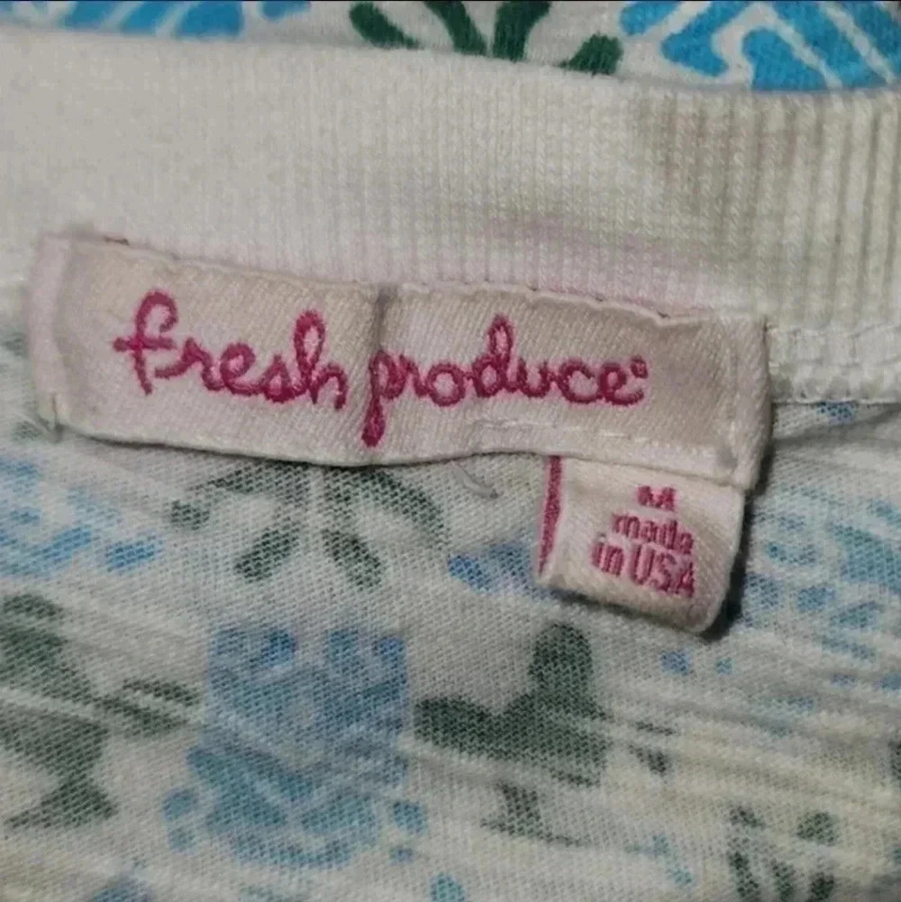 Fresh Produce 3/4 Sleeve Patterned Top Size Medium - Picture 8 of 8